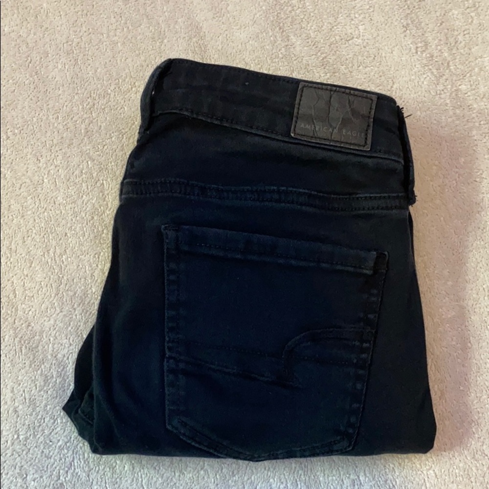 American Eagle, women’s black skinny jeans - Picture 4 of 6